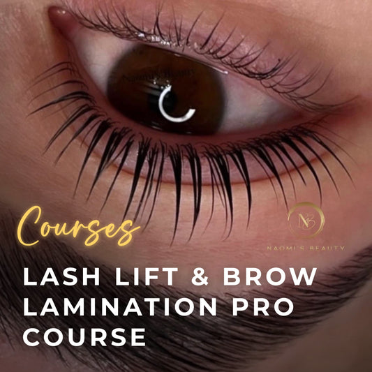 LASH LIFT & BROW LAMINATION PRO COURSE